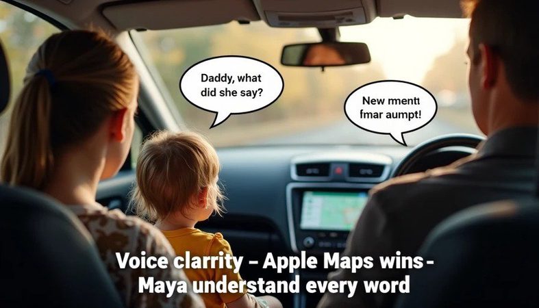 The Road Trip Nav Stress Test: Google Maps vs. Apple Maps With a Toddler