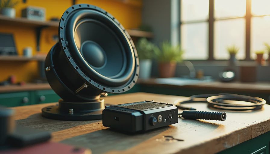 Visual context for car subwoofer