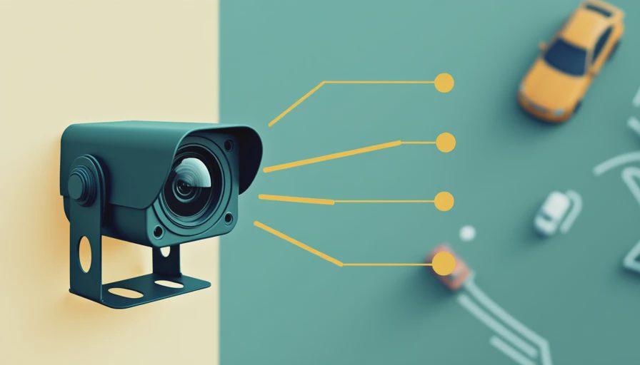Illustration for bluetooth backup camera