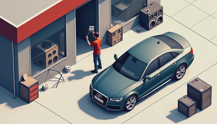 Illustration for alpine ilx w650