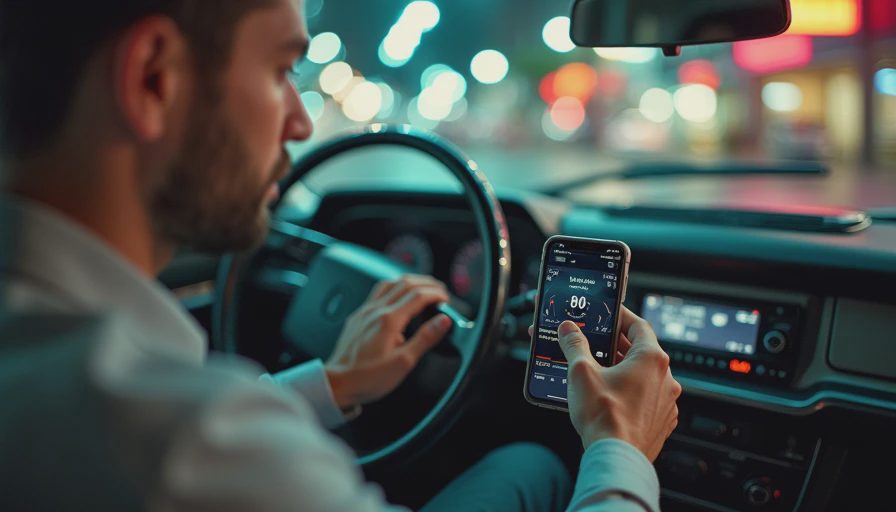 Visual context for wireless CarPlay adapter for older cars
