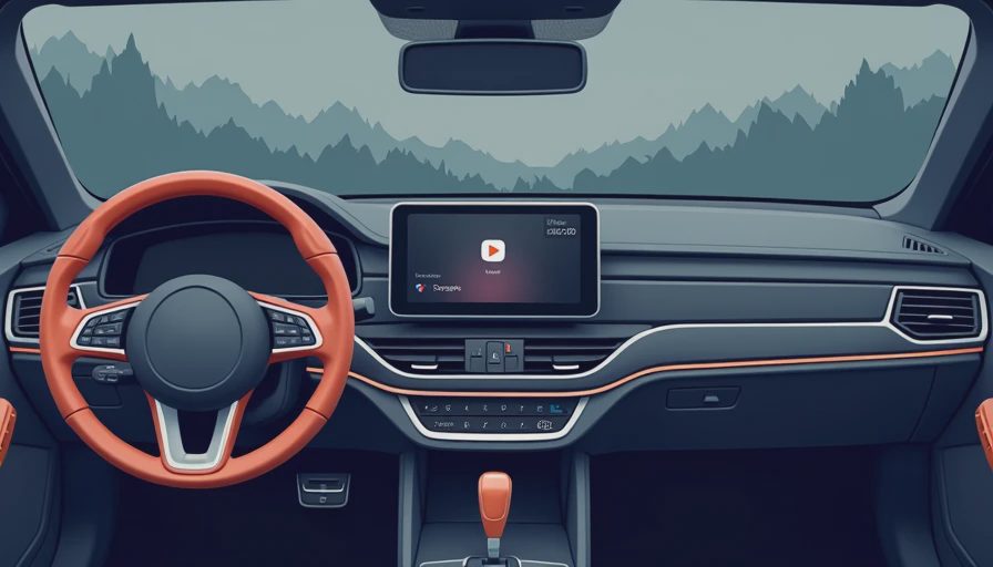Visual context for CarPlay screen upgrade for car