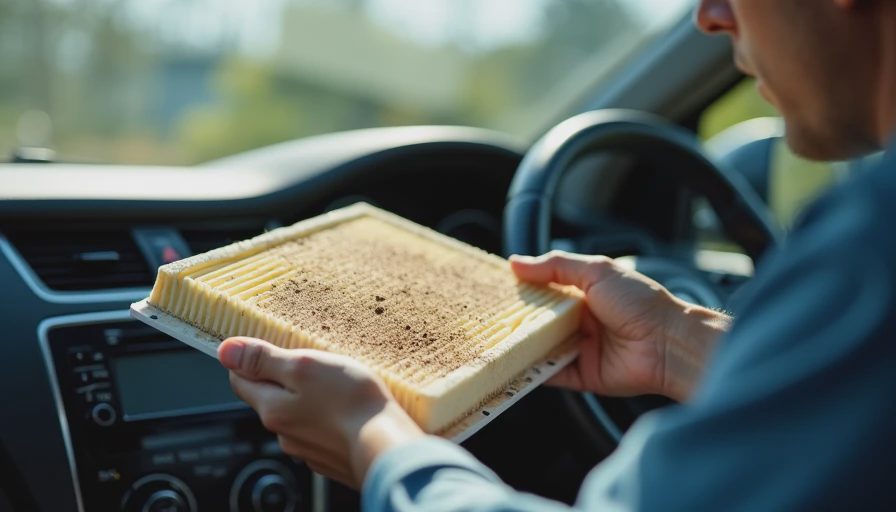 Visual context for how often to replace cabin air filter