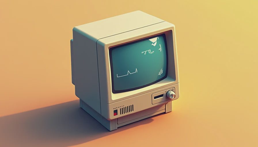 Visual context for 1980's tech